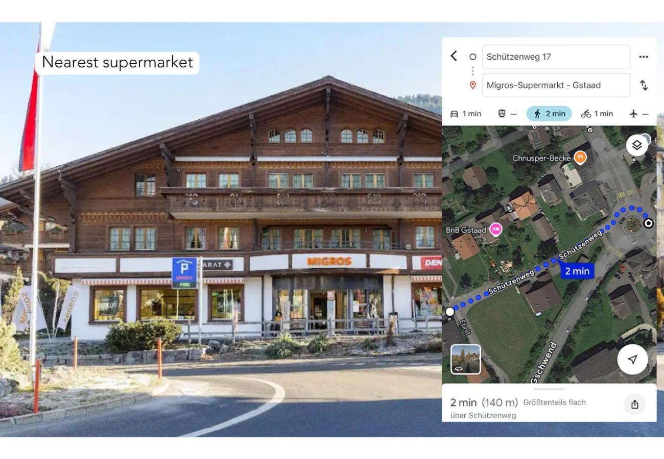 Charming Alpine Apartment 格施塔德 外观 照片